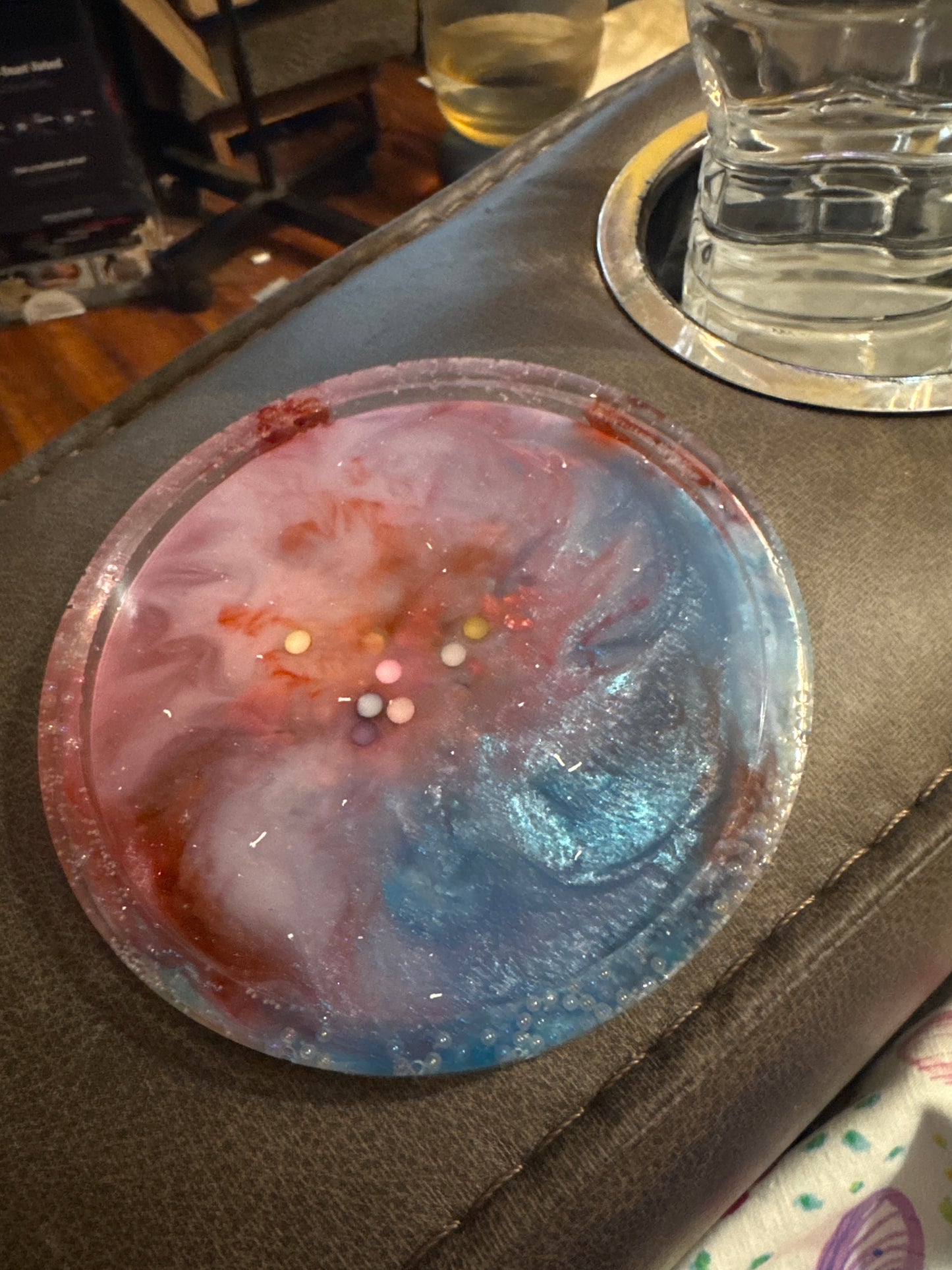Circle trinket tray