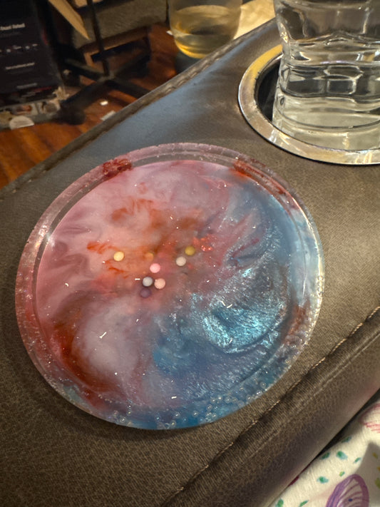 Circle trinket tray