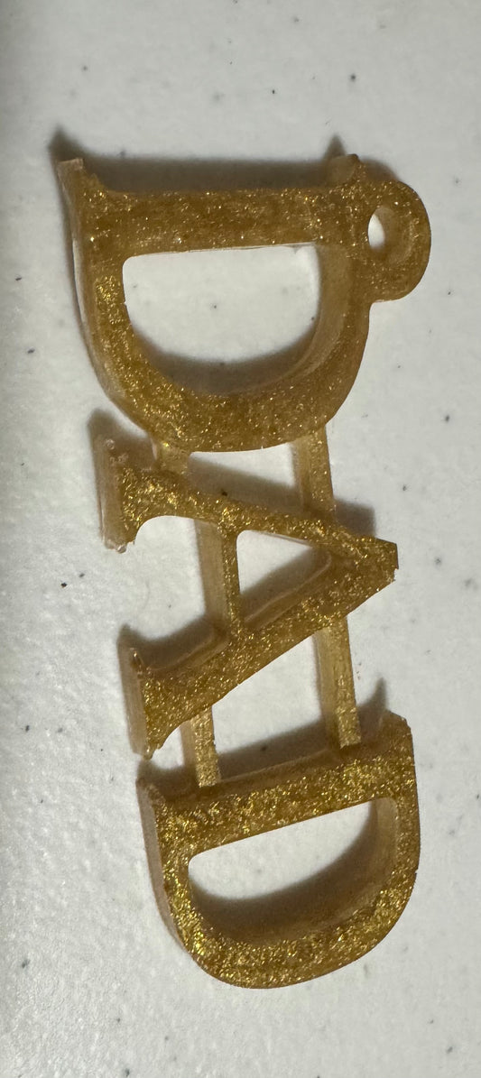 Dad keychain