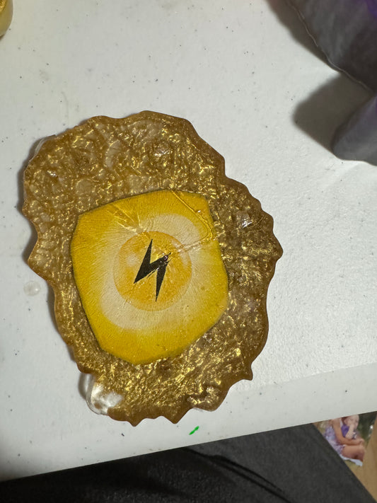 Resin slice
